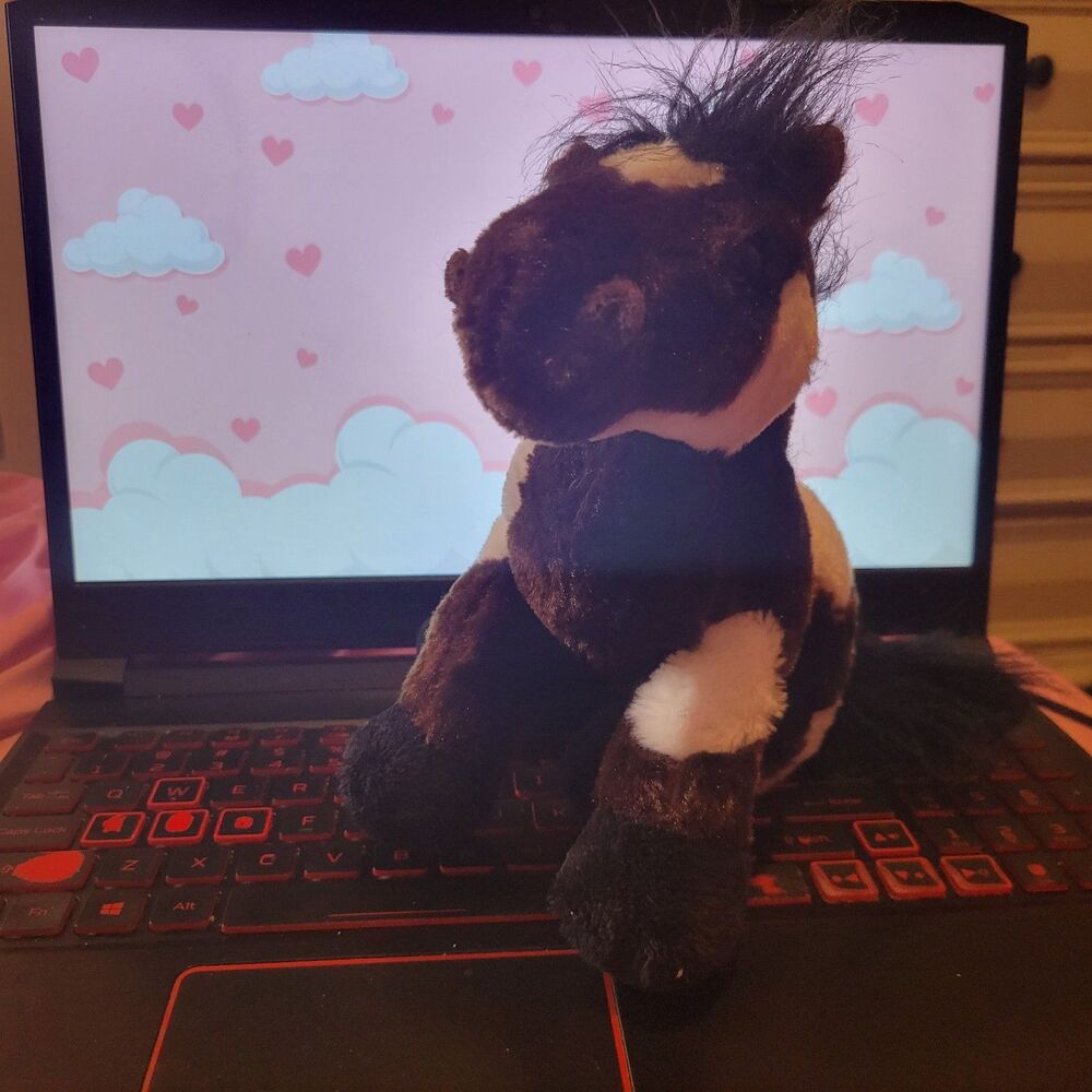 NO CODE - Webkinz Classic Pinto (Horse) Plush